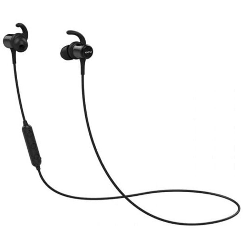 Qcy M1c Bes Magnetic Bluetooth Earphones Stereo Sports Black Earbuds