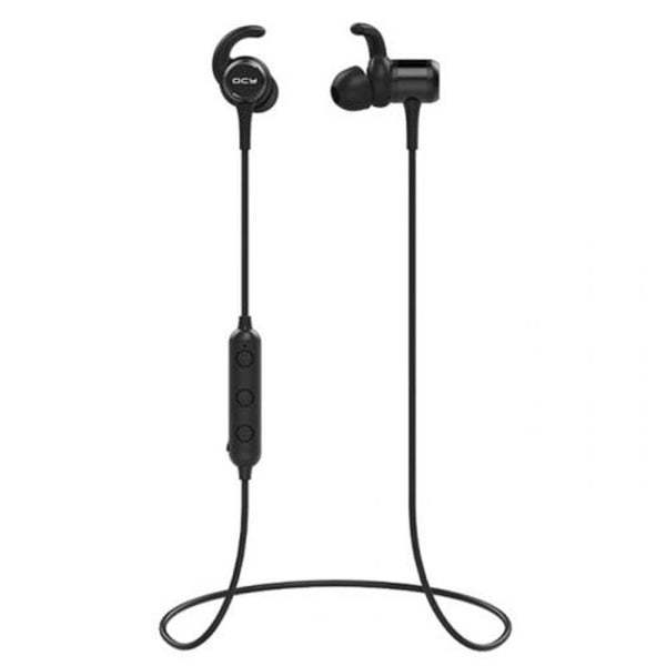 Qcy M1c Bes Magnetic Bluetooth Earphones Stereo Sports Black Earbuds
