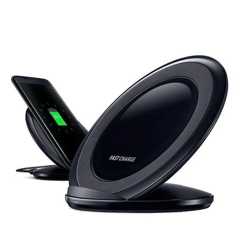 Qi Fast Charge Wireless Charger Black