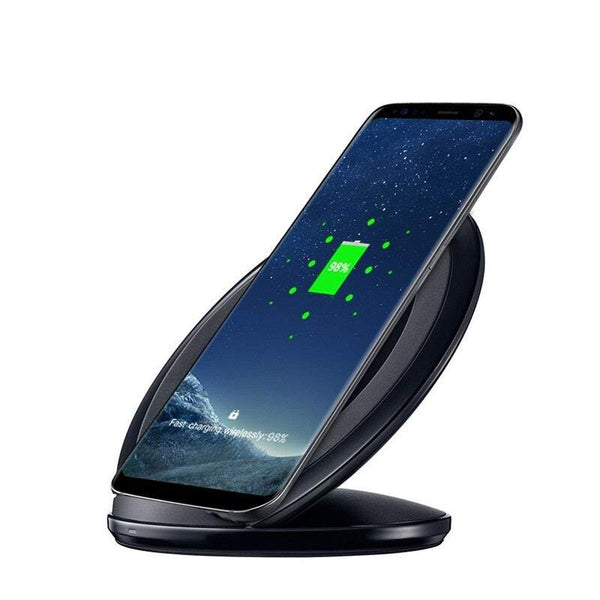 Qi Fast Charge Wireless Charger Black Chargers & Cradles