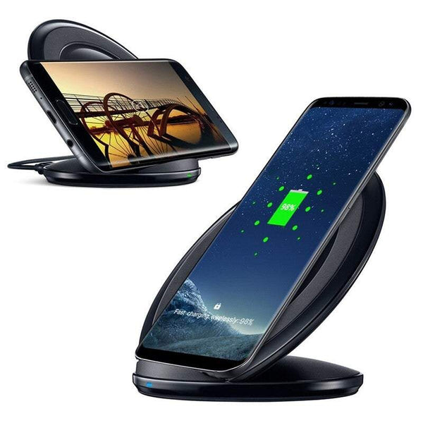Qi Fast Charge Wireless Charger Black Chargers & Cradles