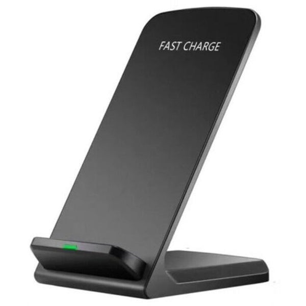 Qi Wireless Fast Charger Charging Stand Dock Pad For Samsung Galaxy S8 / Note Iphone X Plus Black Chargers & Cradles