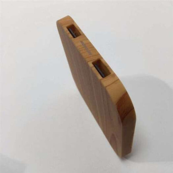 Wireless Charging Slim Wood Pad Smart Phone Charger Board Chargers & Cradles