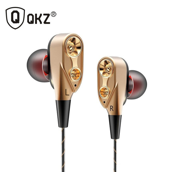 Ck8 3.5Mm Wired In Ear Headphone With Microphone Gold