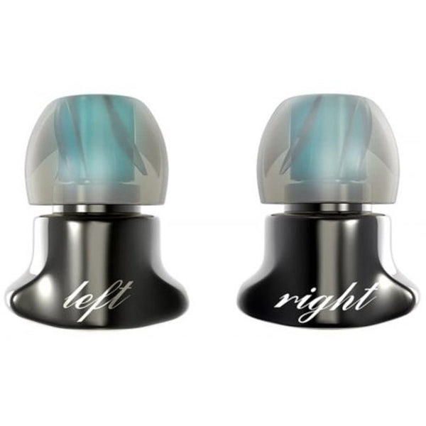 Dm7 3.5Mm Aluminum Alloy In Ear Wired Earphone Black With Mic Earbuds