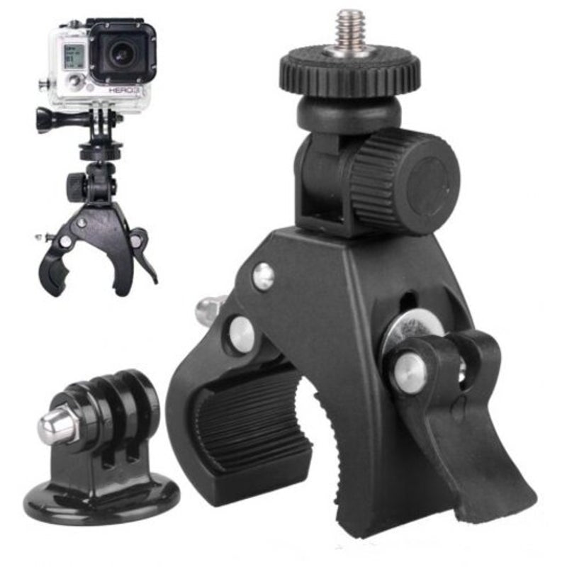 Quality Sports Camera Accessories Bicycle Stand Holder For Gopro Hero Gm Black Bike Camera Holders Mounts