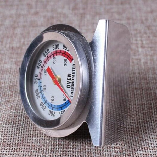 Quality Stainless Steel Stand Up Type Thermometer For Oven Dedicated Silver