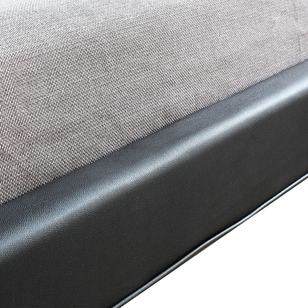 Palermo Queen Pu Leather Deluxe Bed Frame Black Queen Bed Frames