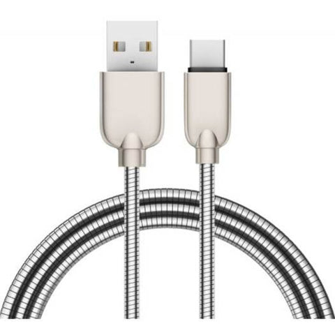 Quick Charger Usb Type 3.1 Charging Cable Silver