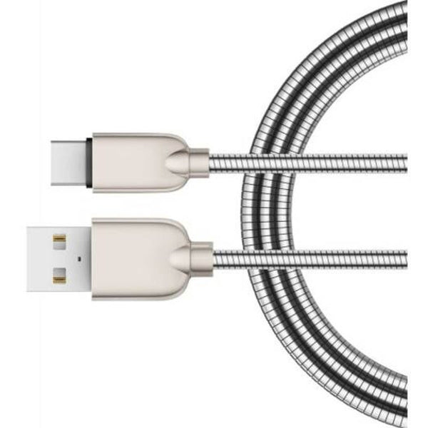 Quick Charger Usb Type 3.1 Charging Cable Silver