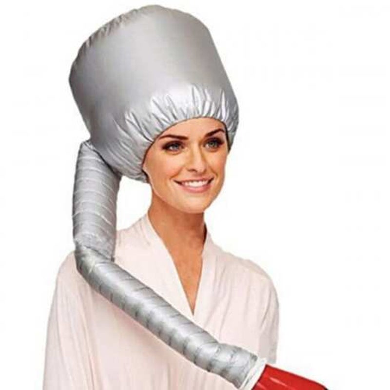 Quick Dry Hair Bonnet Silver Salon Dryers & Steamers