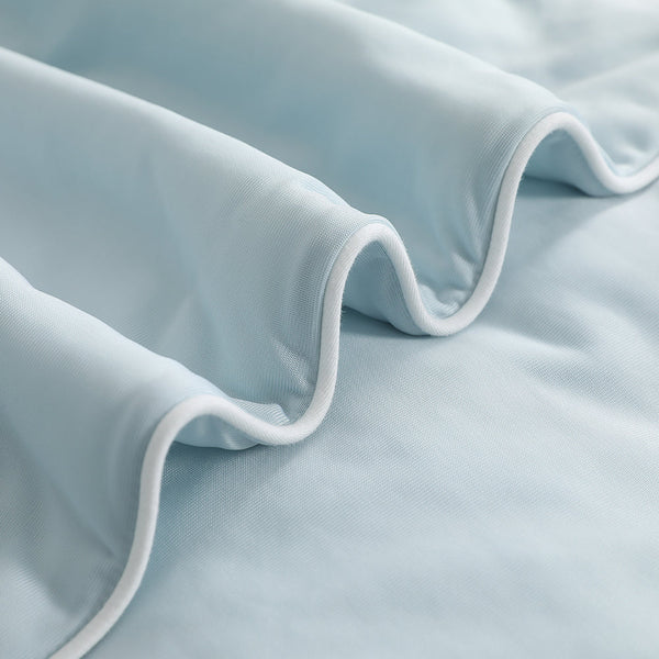 Giselle Bedding Cooling Quilt Summer Blanket Comforter Blue Single