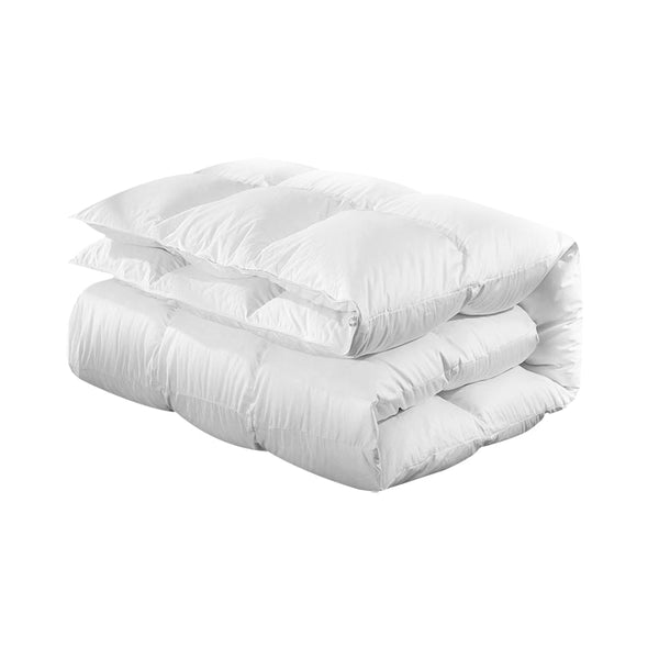 Giselle Queen Size 500Gsm Goose Down Feather Quilt Queen Doonas