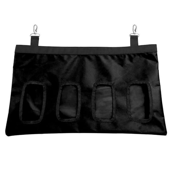 Rabbit Hay Feeder Bunny Bag Rabbits Fabric Hanging Pet Cage Hooks Easy Hay Nets & Bags