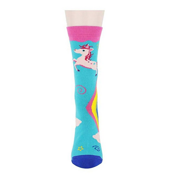 Rainbow Unicorn Knee Highs