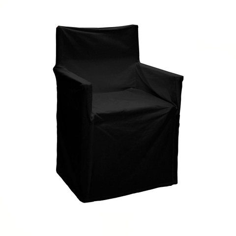Rans Alfresco 100% Cotton Director Chair Cover - Plain Black