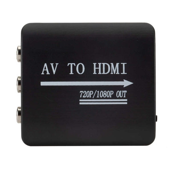 Rca To Hdmi 1080P 720P Mini Composite Cvbs Av Video Audio Converter Adapter