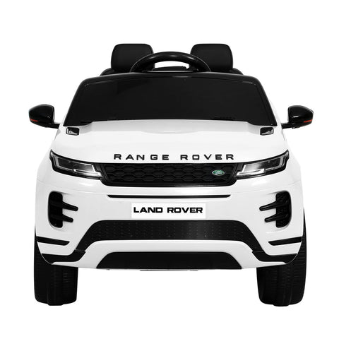 Kids Ride On Car Licensed Land Rover 12V Electric Toys Battery Remote White