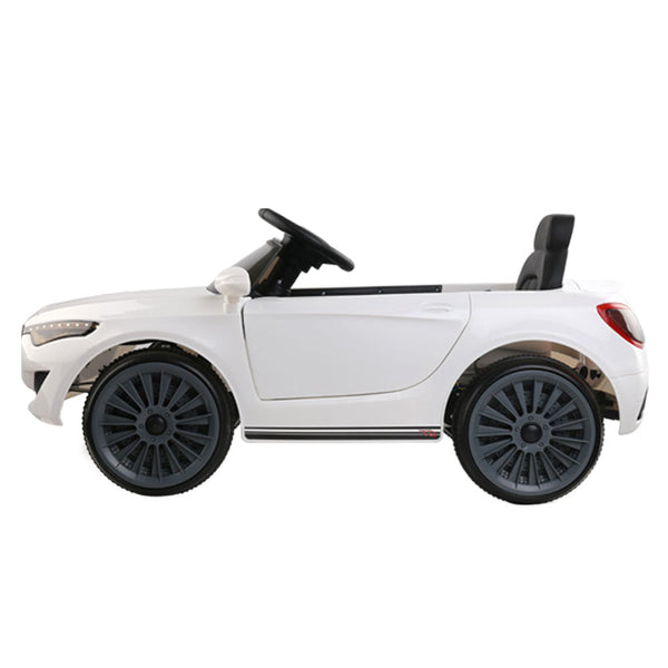 Rigo Kids Ride On Car Electric Toys 12V Battery Remote Control White Mp3 Led Kids Ride On Toys