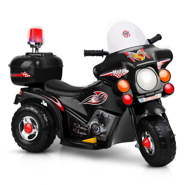 Rigo Kids Ride On Motorbike Motorcycle Car Black Kids Ride On Toys