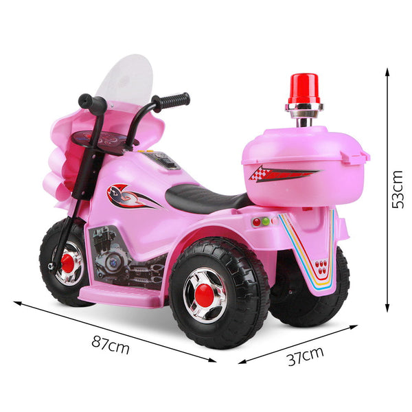 Rigo Kids Ride On Motorbike Motorcycle Car Pink Kids Ride On Toys