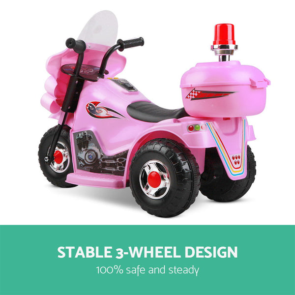 Rigo Kids Ride On Motorbike Motorcycle Car Pink Kids Ride On Toys