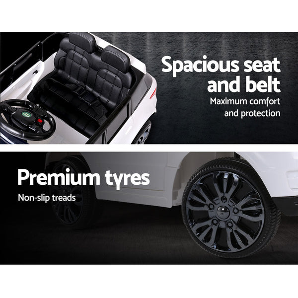 Rigo Kids Ride On Car White Kids Ride On Toys