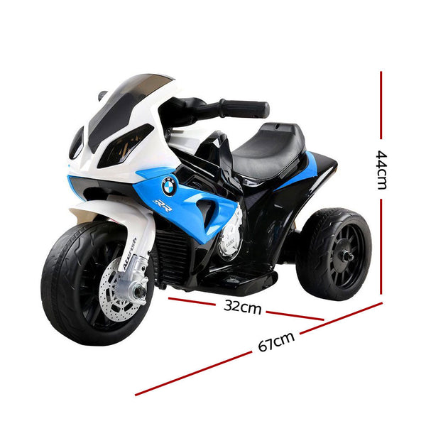 Rigo Kids Ride On Motorbike Bmw Licensed S1000rr Motorcycle Car Blue Kids Ride On Toys