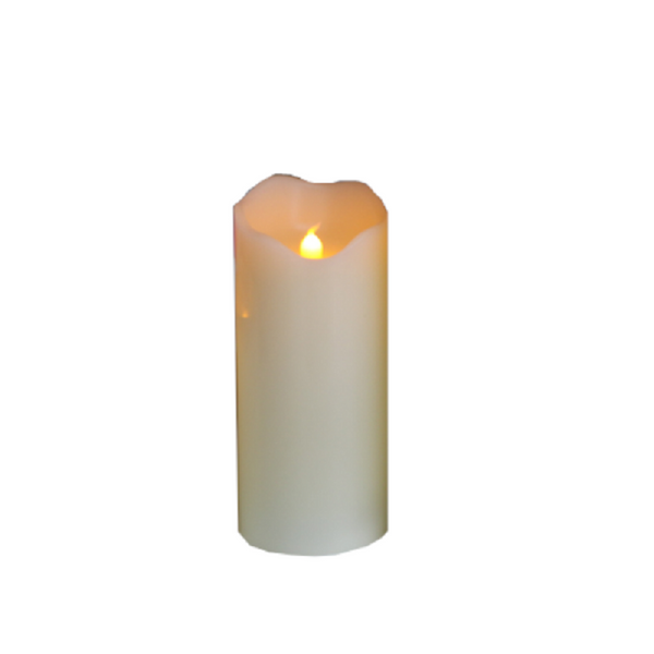 Candles Real Wax Flameless Pillar Candle Home Decor