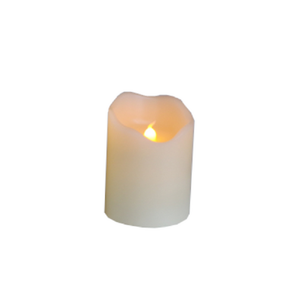 Candles Real Wax Flameless Pillar Candle Home Decor