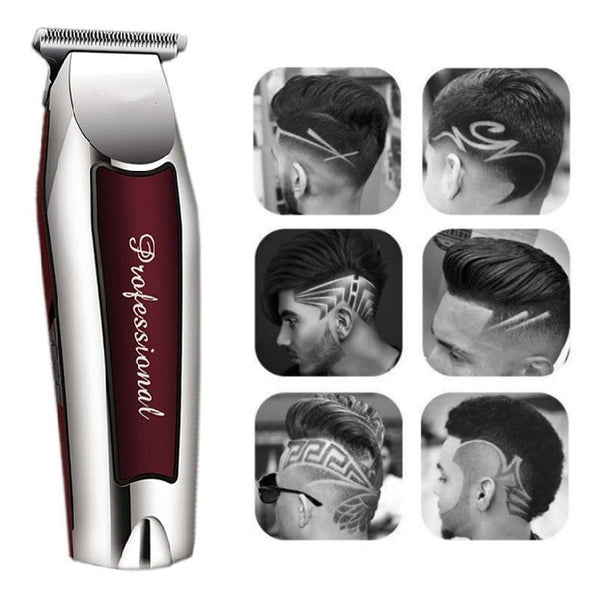Rechargeable Cordless Hair Trimmer Men Grooming Professional Electric Clipper Clippers & Trimmers