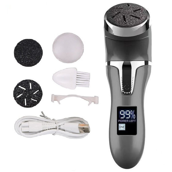 Rechargeable Electric Foot File Pedicure Sander Waterproof 2 Speeds Callus Manicure & Pedicure Tools & Kits