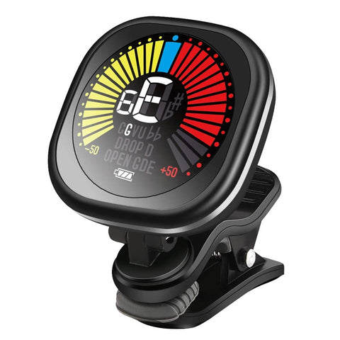 Rechargeable Guitar Tuner Clip On Lcd For Chromatic Tuning Violin Ukulele Accessories Wst 670 Guitar Accessories
