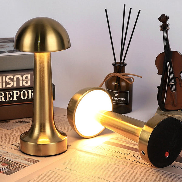 Rechargeable Led Table Lamp Touch Dimmable Desk Night Light Portable Cordless Night Lights