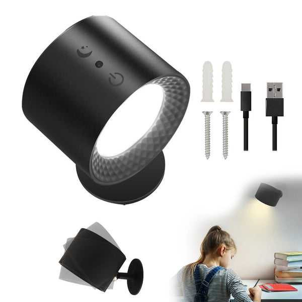 Lamps Rechargeable Magnetic Led Wall Sconce Mounted Lamp Cordless Light