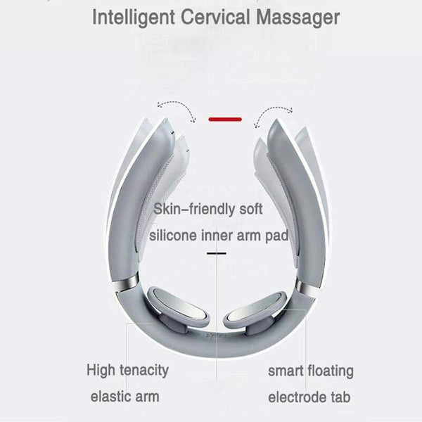 Head Neck Rechargeable Multi Functional Smart Massagers