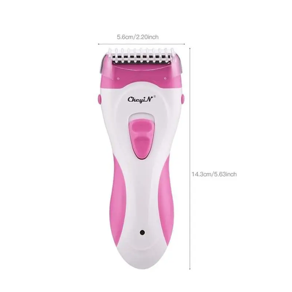 Rechargeable Lady Shaver Women Epilator Electric Hair Removal Face Arm Leg Pink Epilators & Electrolysis