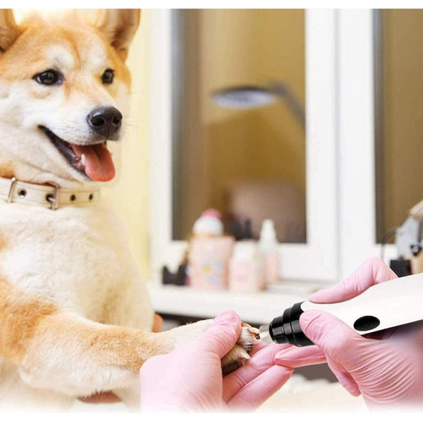 Rechargeable Nail Grinder And File Grooming Tools Painless Clipper For Dogs Cat