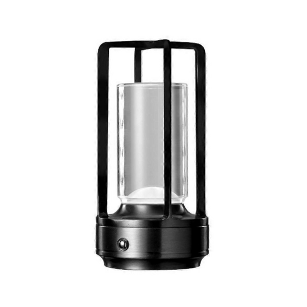 Gold Rechargeable Table Lamp Touch Dimming 3 Color Led Light For Bedroom And Office Lamps