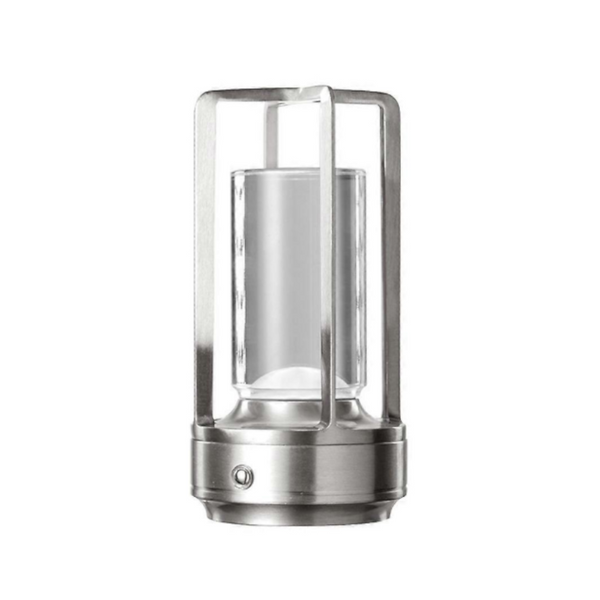 Gold Rechargeable Table Lamp Touch Dimming 3 Color Led Light For Bedroom And Office Lamps