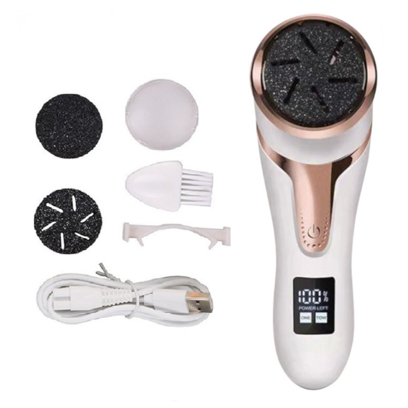 Rechargeable Electric Foot File Pedicure Sander Waterproof 2 Speeds Callus Manicure & Pedicure Tools & Kits