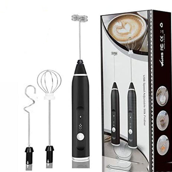 Rechargeable Electric Milk Frother Automatic Kitchen Juice Food Mixer Cream Egg Beater Blender Milk Frothers