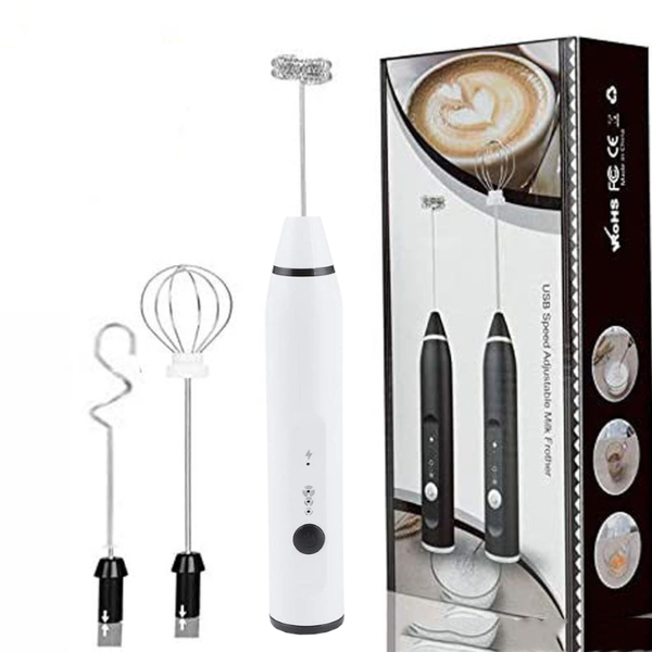 Rechargeable Electric Milk Frother Automatic Kitchen Juice Food Mixer Cream Egg Beater Blender Milk Frothers