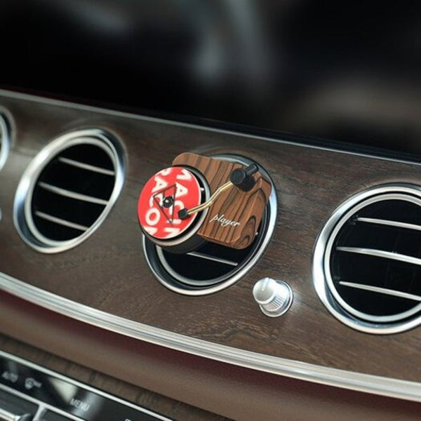 Record Player Shaped Car Outlet Aromatherapy Black Air Fresheners