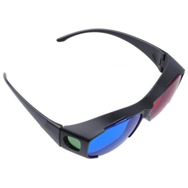Red Blue 3D Glasses / Cyan Anaglyph Simple Movie Game Extra Upgrade Style 3D Tv Glasses & Accessories