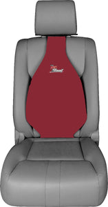 Universal Seat Cover Cushion Back Lumbar Support The Air New Red X 2