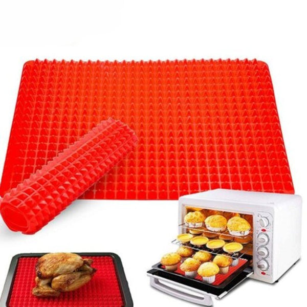 Redbakeware Pan Nonstick Siliconemoulds Cooking Mat Oven Baking Tray Sheet Kitchen Tools Other Bakeware & Ovenware