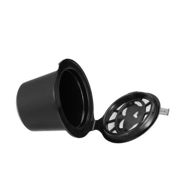 Refillable Coffee Capsule Cup Filter 3Pcs Black Coffee Pods
