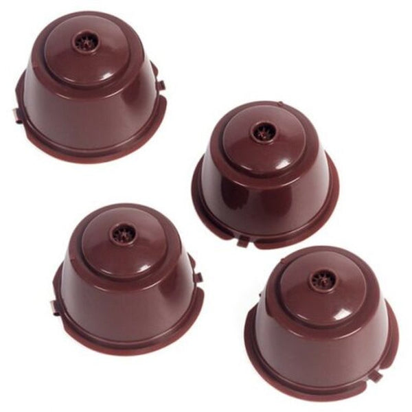 Refillable Dolce Gusto Coffee Capsule 2Pcs Brown Pack Of