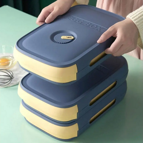 Refrigerator Egg Storage Box Organizer Drawer Type Case Holder Kitchen Accessory Fresh Dumplings Food Storage Containers